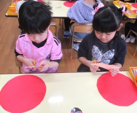 今日のめろん組の様子🍈