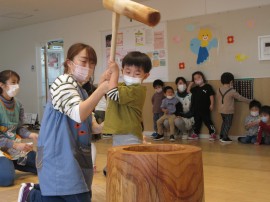 おもちつき会