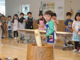 おもちつき会